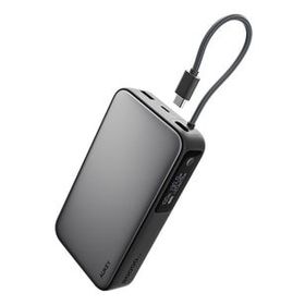 Aukey PB-Y48-GY Spark Sling 100W 20000 Mah PD Dahili Type-C Kablolu Gri Powerbank