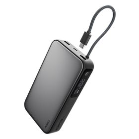 Aukey PB-Y48-GY Spark Sling 100W 20000 Mah PD Dahili Type-C Kablolu Gri Powerbank