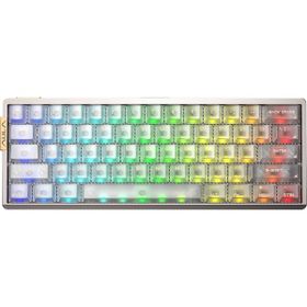 Aula AG60 Alüminyum Manyetik Klavye Hall Effect Snowglow Switch 8000Hz RGB TKL Hot Swap Oyuncu Klavyesi