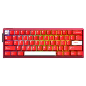 Aula AG60 Pro Aether Switch Hot Swap RGB Kıırmızı Kablosuz Gaming Klavye