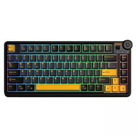 Aula AU75 Siyah 3 Modlu Rgb Hot Swap Mekanik Tkl Seiya Switch Kablosuz Makrolu Klavye