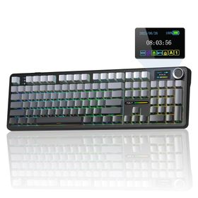Aula F108 Pro Nimbus Switch RGB Gri Gaming Klavye