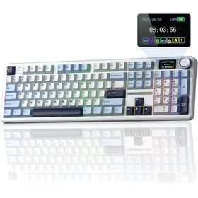 Aula F108 Pro Reaper Switch Kablolu/Kablosuz Mavi Gaming Klavye