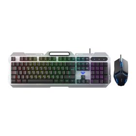 Aula F2023 Gaming Türkçe Q Rainbow Membran 2400DPL Oyuncu Klavye Mouse Set
