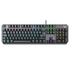 Aula F2066 Rgb Kablolu Siyah Oyuncu Klavyesi