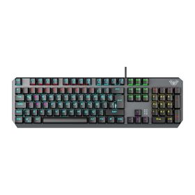 Aula F2066 Rgb Kablolu Siyah Oyuncu Klavyesi