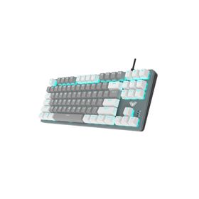 Aula F3287 Blue Switch Kablolu Gri Oyuncu Klavyesi