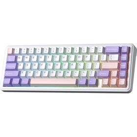 Aula F65 Pastel Nimbus V3 Switch Mekanik Rgb Tkl Makrolu Hot Swap Kablosuz Klavye