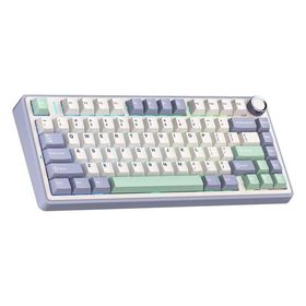 Aula F75 Pastel Mekanik RGB TKL Reaper Switch Kablosuz Makrolu Hot Swap Klavye