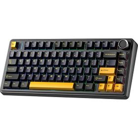 Aula F75 Siyah Mekanik Rgb Tkl Gray Switch Kablosuz Makrolu Hot Swap Klavye