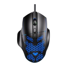 Aula F812 7200 Dpi Rgb 7 Tuşlu Makro Optik Siyah Gaming Oyuncu Mouse