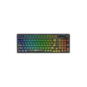 AULA F98 PRO OLED Ekranlı Makrolu Kablosuz RGB Hot-Swap Gasket Pre-Lubed Switch Mekanik Klavye