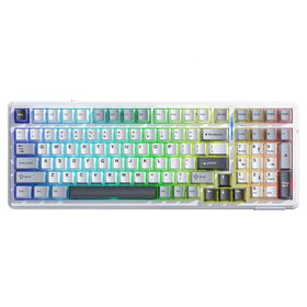 Aula F99 3 Gri Modlu Rgb Hot Swap Mekanik Linear Graywood V3 Switch Kablosuz Makrolu Klavye