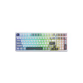 Aula F99 3 Gri Modlu Rgb Hot Swap Mekanik Linear Graywood V3 Switch Kablosuz Makrolu Klavye