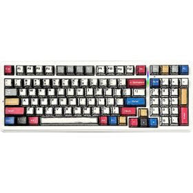 Aula F99 Comic 3 Modlu RGB Hot Swap Mekanik GrayWood V3 Switch Kablosuz Makrolu Gaming Klavye
