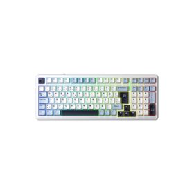 Aula F99 Lacivert 3 Modlu Rgb Hot Swap Mekanik Reaper Switch Kablosuz Makrolu Klavye