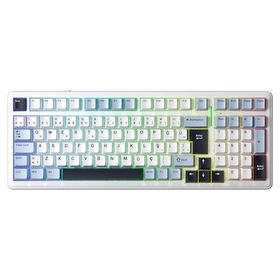 Aula F99 Lacivert 3 Modlu Rgb Hot Swap Mekanik Reaper Switch Kablosuz Makrolu Klavye