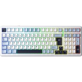 Aula F99 Lacivert 3 Modlu Rgb Hot Swap Mekanik Reaper Switch Kablosuz Makrolu Klavye