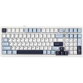 Aula F99 Lacivert 3 Modlu Rgb Hot Swap Mekanik Reaper Switch Kablosuz Makrolu Klavye