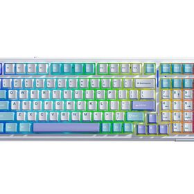 Aula F99 Lila 3 Modlu Rgb Hot Swap Mekanik Linear Graywood V3 Switch Kablosuz Makrolu Klavye