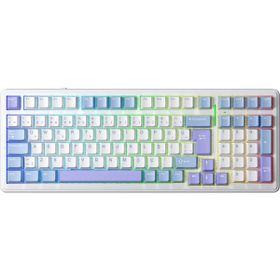 Aula F99 Mavi 3 Modlu Rgb Hot Swap Mekanik Reaper Switch Kablosuz Makrolu Klavye
