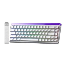 Aula Hero 68 Beyaz He Manyetik Klavye Rapid Trigger Jade King Switch 8000hz Rgb Neon Tkl Hot Swap Oyuncu Klavyesi