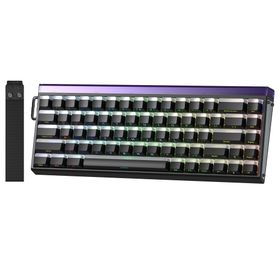 Aula Hero 68 Siyah He Manyetik Klavye Rapid Trigger Jade King Switch 8000hz Rgb Neon Tkl Hot Swap Oyuncu Klavyesi