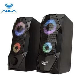 Aula N-301 10W Masaüstü Rgb Gaming Oyuncu Pc 1+1 Speaker Hoparlör