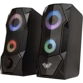 Aula N-301 10W Masaüstü Rgb Gaming Oyuncu Pc 1+1 Speaker Hoparlör