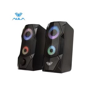 Aula N-301 10W Masaüstü Rgb Gaming Oyuncu Pc 1+1 Speaker Hoparlör