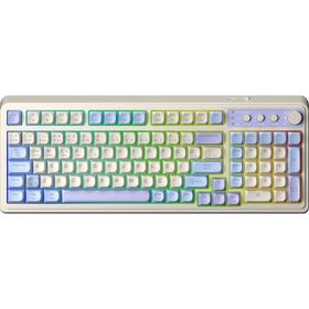 Aula S99 Mavi Retro Rgb Gaming 3 Modlu Bluetooth Türkçe Q Klavye
