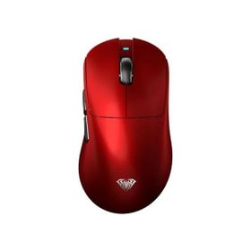 Aula SC900 Max Kırmızı PAW3395 Sensör 30000 DPI 8000 Hz Kablolu ve Kablosuz Gaming Oyuncu Mouse