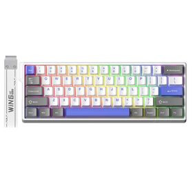 Aula Win60 He Mavi Max Manyetik Klavye Rapid Trigger Wing Chun Switch 8000 Hz RGB TKL Hot Swap Oyuncu Klavyesi
