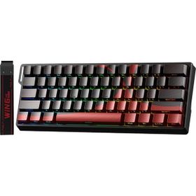 Aula Win60 He Max Kırmızı Manyetik Klavye Rapid Trigger Wing Chun Switch 8000 Hz RGB TKL Hot Swap Oyuncu Klavyesi