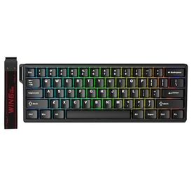 Aula Win60 He Siyah Manyetik Klavye Rapid Trigger Graywood Swtich 8000Hz RGB TKL Hot Swap Oyuncu Klavyesi