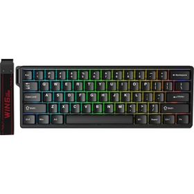 Aula Win60 He Siyah Manyetik Klavye Rapid Trigger Graywood Swtich 8000Hz RGB TKL Hot Swap Oyuncu Klavyesi