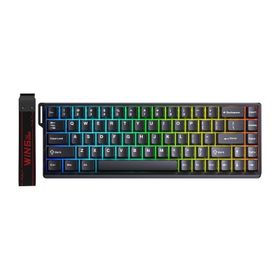 Aula WIN68 He Siyah Manyetik Klavye Rapid Trigger Graywood Swtich 8000 Hz Rgb Tkl Hot Swap Oyuncu Klavyesi