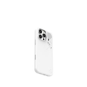 Aulumu Iphone 16 Pro Max Beyaz Renk Değiştiren Isı Sensörü Vegan Deri Magsafe Uyumlu Telefon Kılıfı