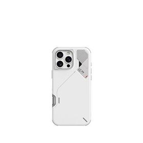 Aulumu Iphone 16 Pro Max Beyaz Soğutmalı Isı Göstergeli Magsafe Uyumlu Telefon Kılıfı