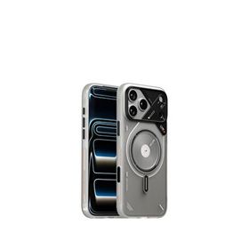 Aulumu Iphone 17 Pro Beyaz Karanlıkta Parıldayan Frosted Magsafe Uyumlu Telefon Kılıfı