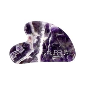 Aurelia Geneve Kalp Şekilli Ametist Gua Sha Taşı