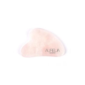 Aurelia Geneve Kalp Şekilli Pembe Kuvars Gua Sha Taşı