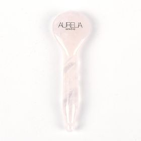 Aurelia Geneve Kaşık Şekilli Pembe Kuvars Gua Sha Taşı