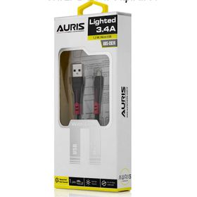 Auris ARS-CB24 3.4A Mikro Işıklı Şık Tasarımlı Hızlı Data Transferi Şarj Usb Kablo