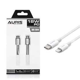 Auris ARS-CB40 18W USB-C Lightning Eco 1 mt Şarj Data Veri Kablo