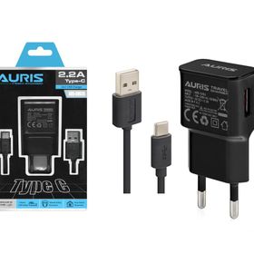Auris ARS-CH02B 2.2A Type-C Şarj Cihazı