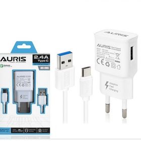 Auris ARS-CH05 Type-C Set 2.4A Şarj Cihazı