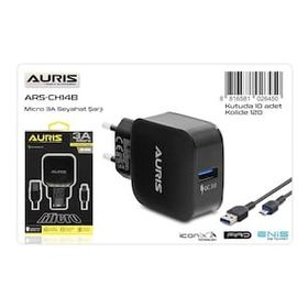 Auris ARS-CH14B Micro Set 3A Şarj Cihazı