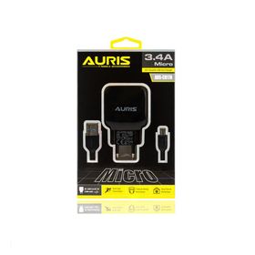 Auris ARS-CH17B 3.4A Ev Kafa Siyah Şarj Başlığı