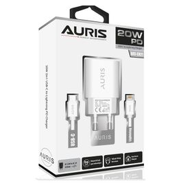 Auris Ars-Ch21 20W Usb-C'den Lightning Pd Şarj Cihazı
